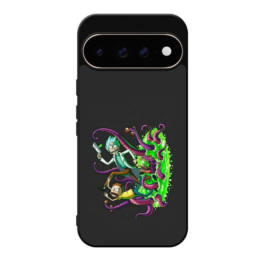 Rick And Morty Pass Through The Portal Google Pixel 11 Pro / Pixel 11 Pro XL Case
