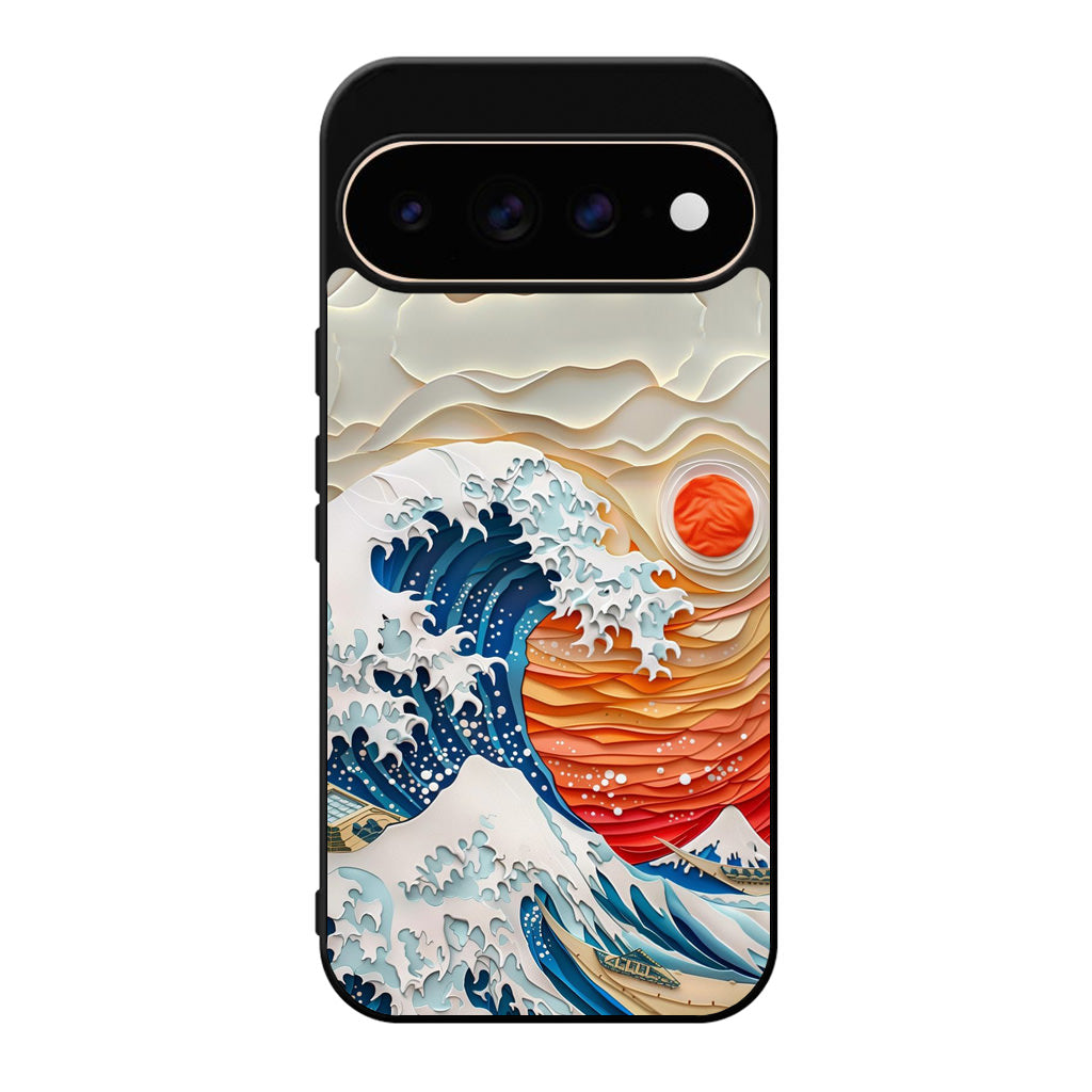 The Great Wave Off Paper Art Google Pixel 11 Pro / Pixel 11 Pro XL Case