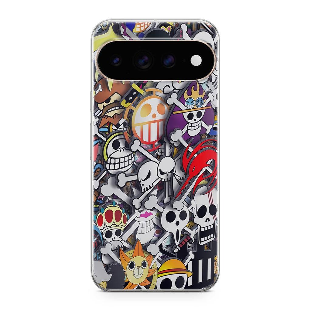 All Pirate Symbols One Piece Google Pixel 11 Pro / Pixel 11 Pro XL Case