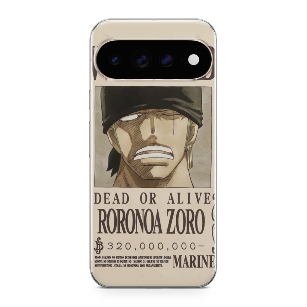 Roronoa Zoro Bounty Google Pixel 11 Pro / Pixel 11 Pro XL Case