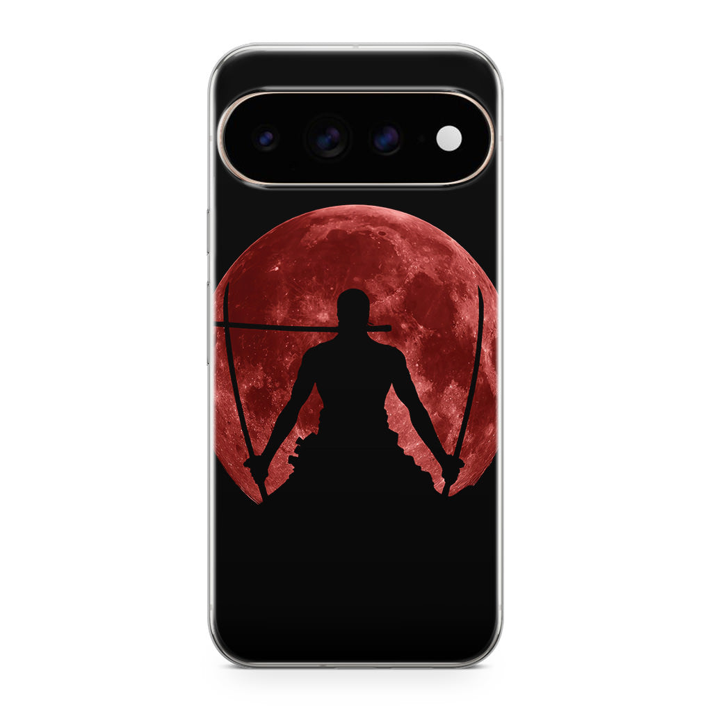 Silhouette Of Zoro In Santoryu Mode Google Pixel 11 Pro / Pixel 11 Pro XL Case