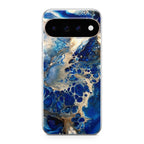 Abstract Golden Blue Paint Art Google Pixel 11 Pro / Pixel 11 Pro XL Case