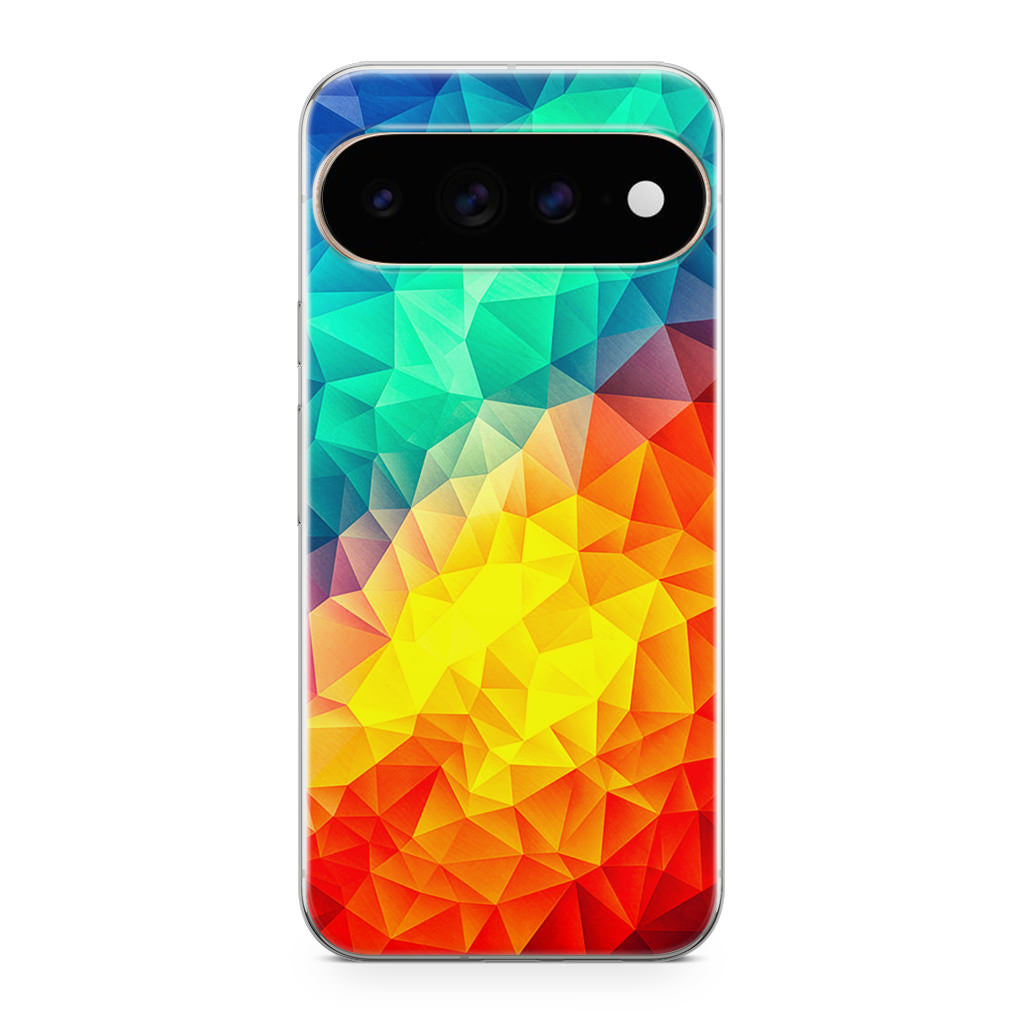 Abstract Multicolor Cubism Painting Google Pixel 11 Pro / Pixel 11 Pro XL Case