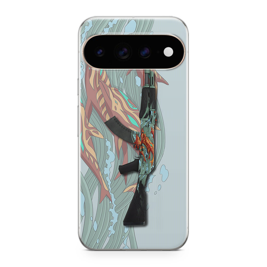 AK-47 Aquamarine Revenge Google Pixel 11 Pro / Pixel 11 Pro XL Case