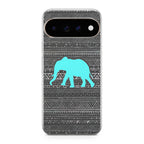 Aztec Elephant Turquoise Google Pixel 11 Pro / Pixel 11 Pro XL Case