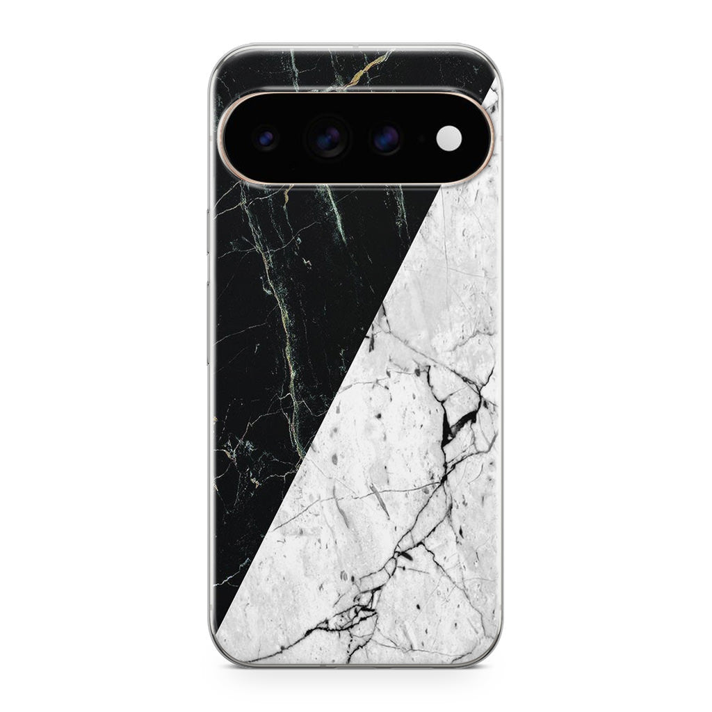 B&W Marble Google Pixel 11 Pro / Pixel 11 Pro XL Case