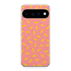 Bananas Fruit Pattern Pink Google Pixel 11 Pro / Pixel 11 Pro XL Case