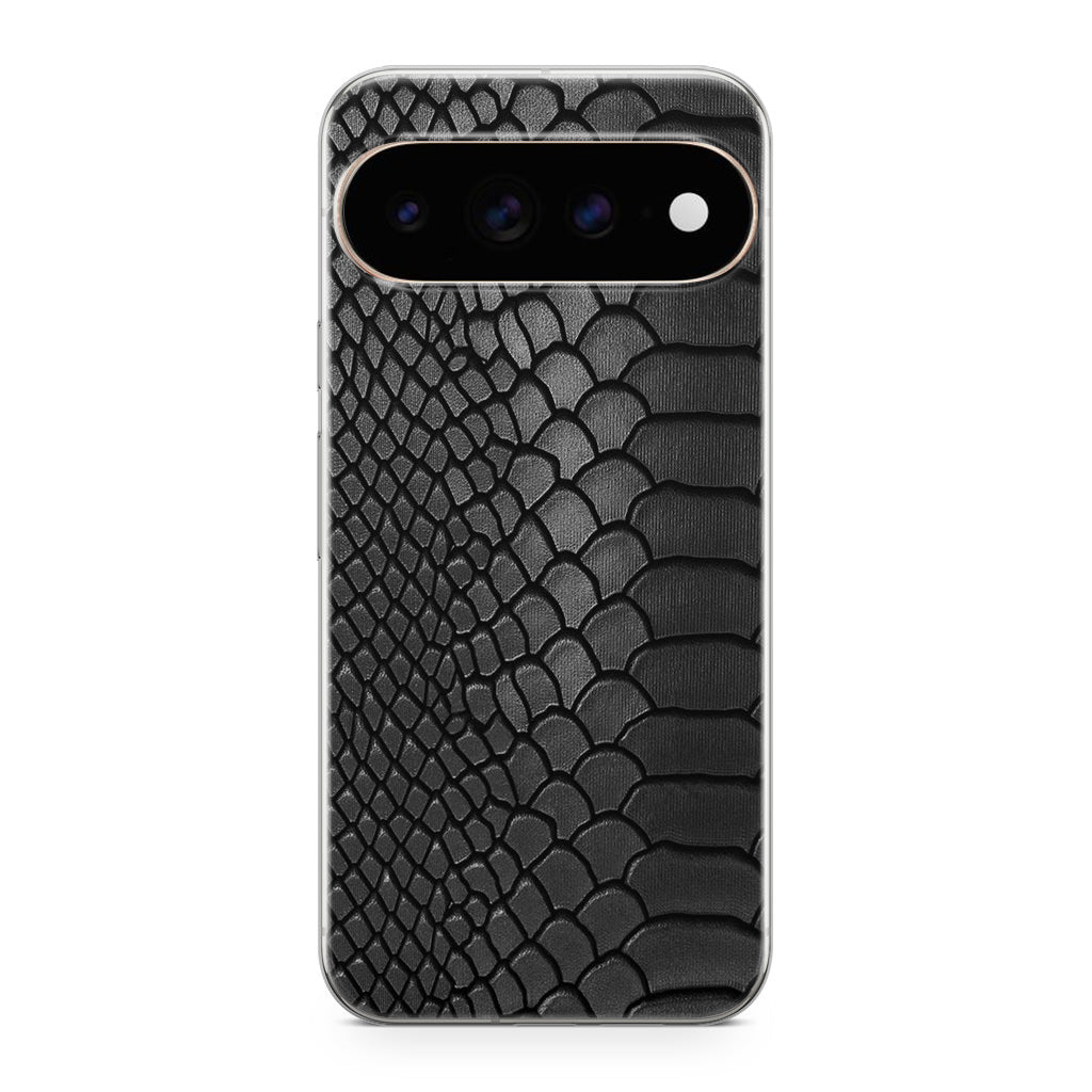 Black Snake Skin Texture Google Pixel 11 Pro / Pixel 11 Pro XL Case