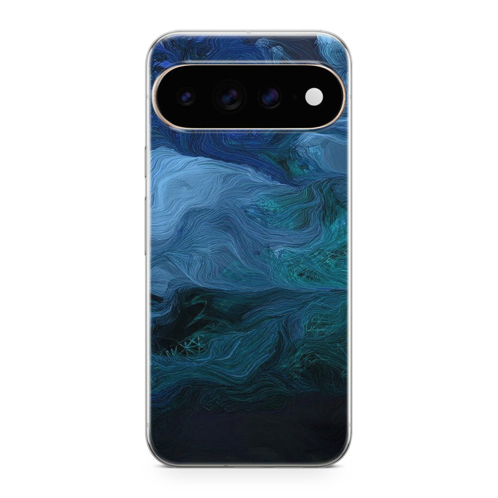 Blue Abstract Art Google Pixel 11 Pro / Pixel 11 Pro XL Case