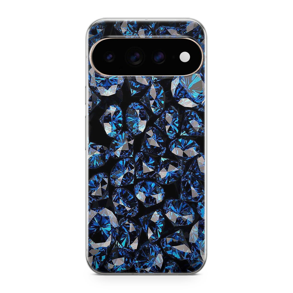 Blue Diamonds Pattern Google Pixel 11 Pro / Pixel 11 Pro XL Case