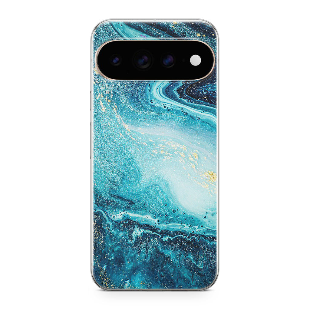 Blue Water Glitter Google Pixel 11 Pro / Pixel 11 Pro XL Case