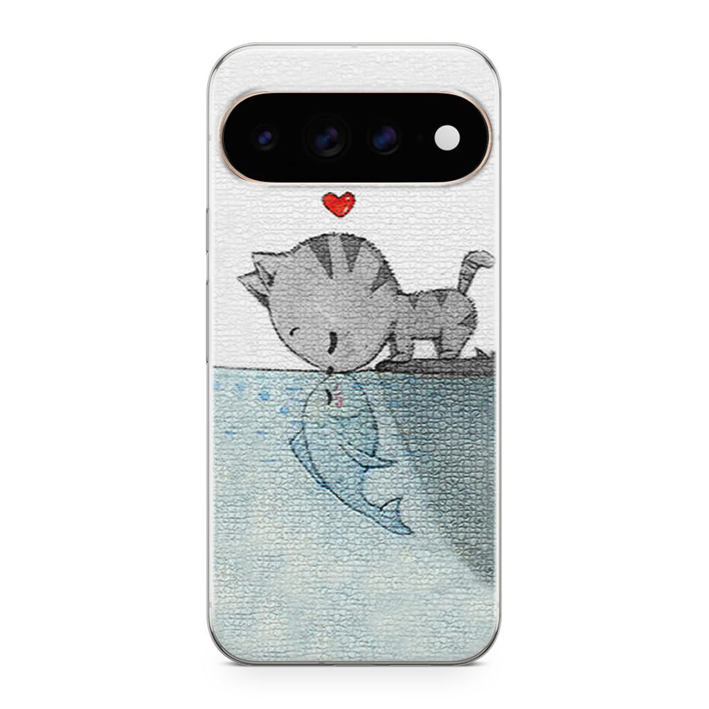 Cat Fish Kisses Google Pixel 11 Pro / Pixel 11 Pro XL Case