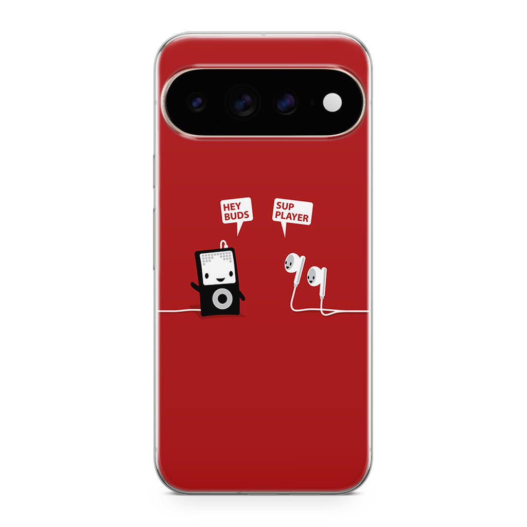 Funny Music Headphones Player Buds Google Pixel 11 Pro / Pixel 11 Pro XL Case