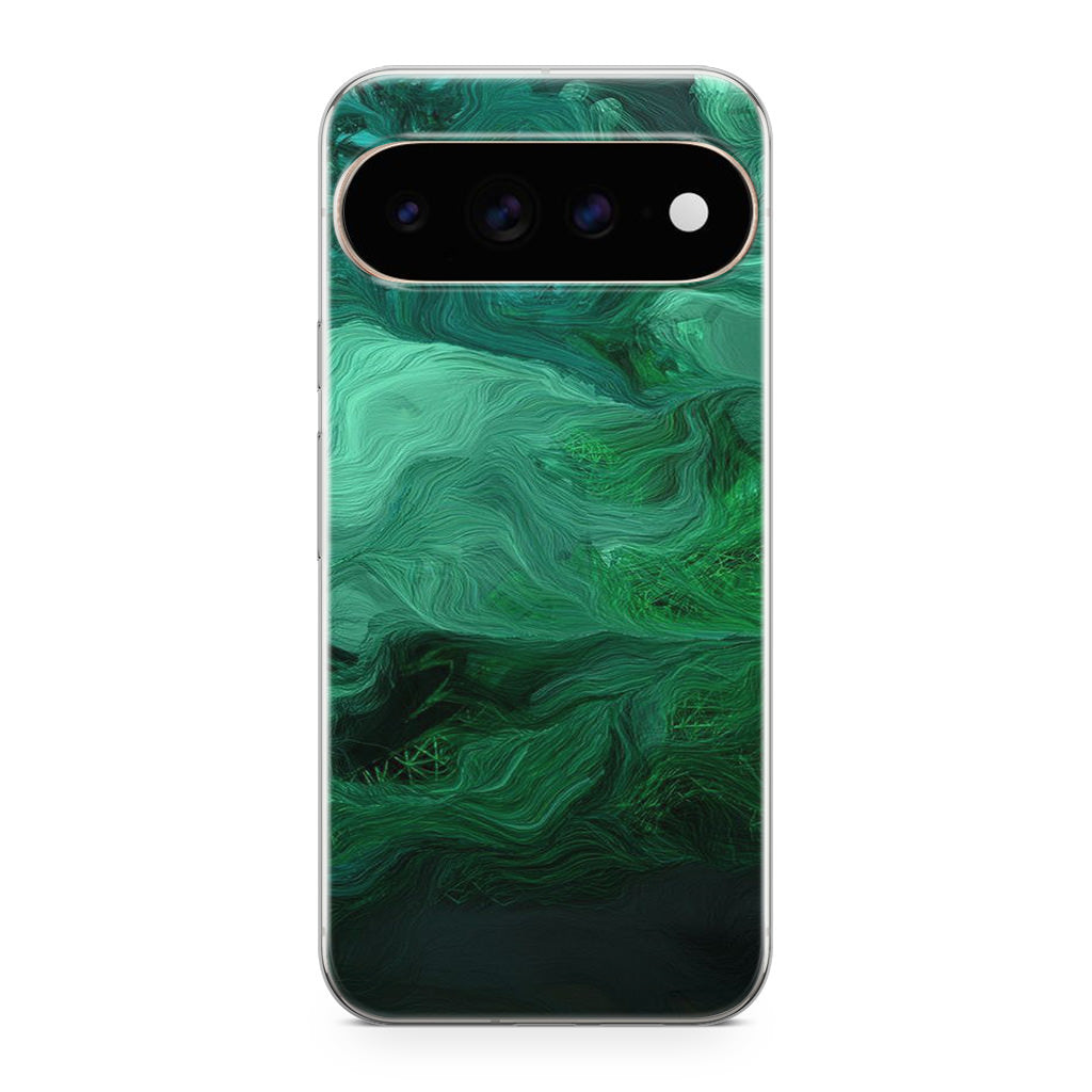 Green Abstract Art Google Pixel 11 Pro / Pixel 11 Pro XL Case