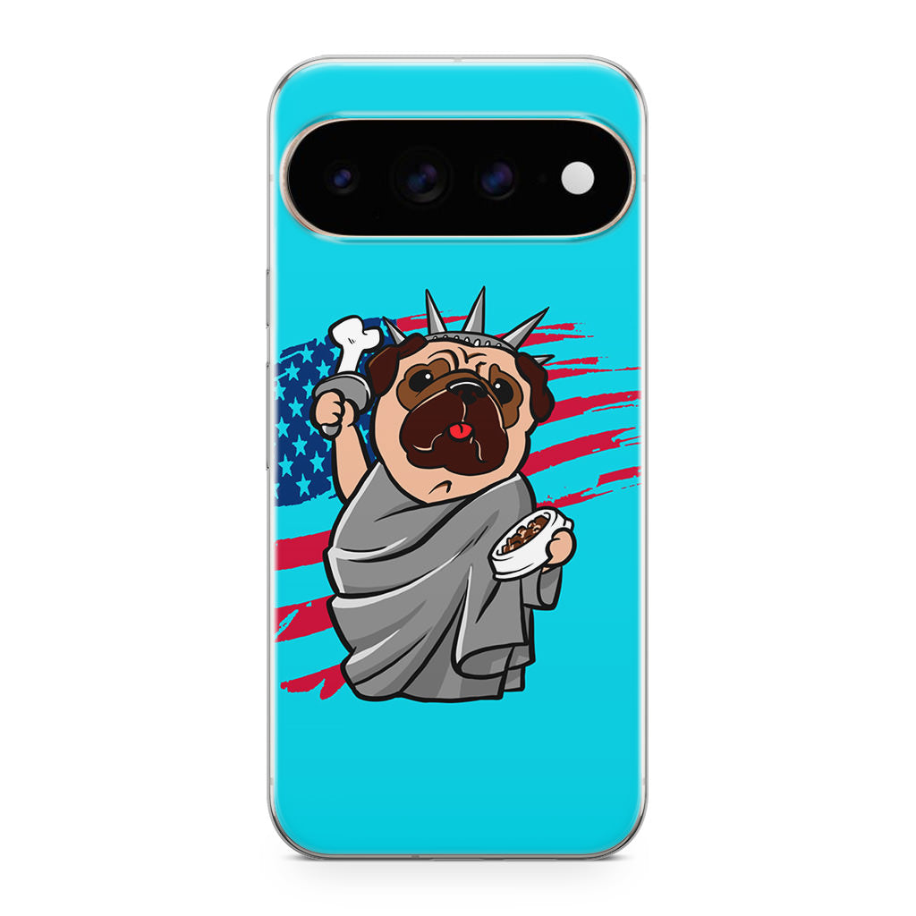 Independence Day Pug Google Pixel 11 Pro / Pixel 11 Pro XL Case