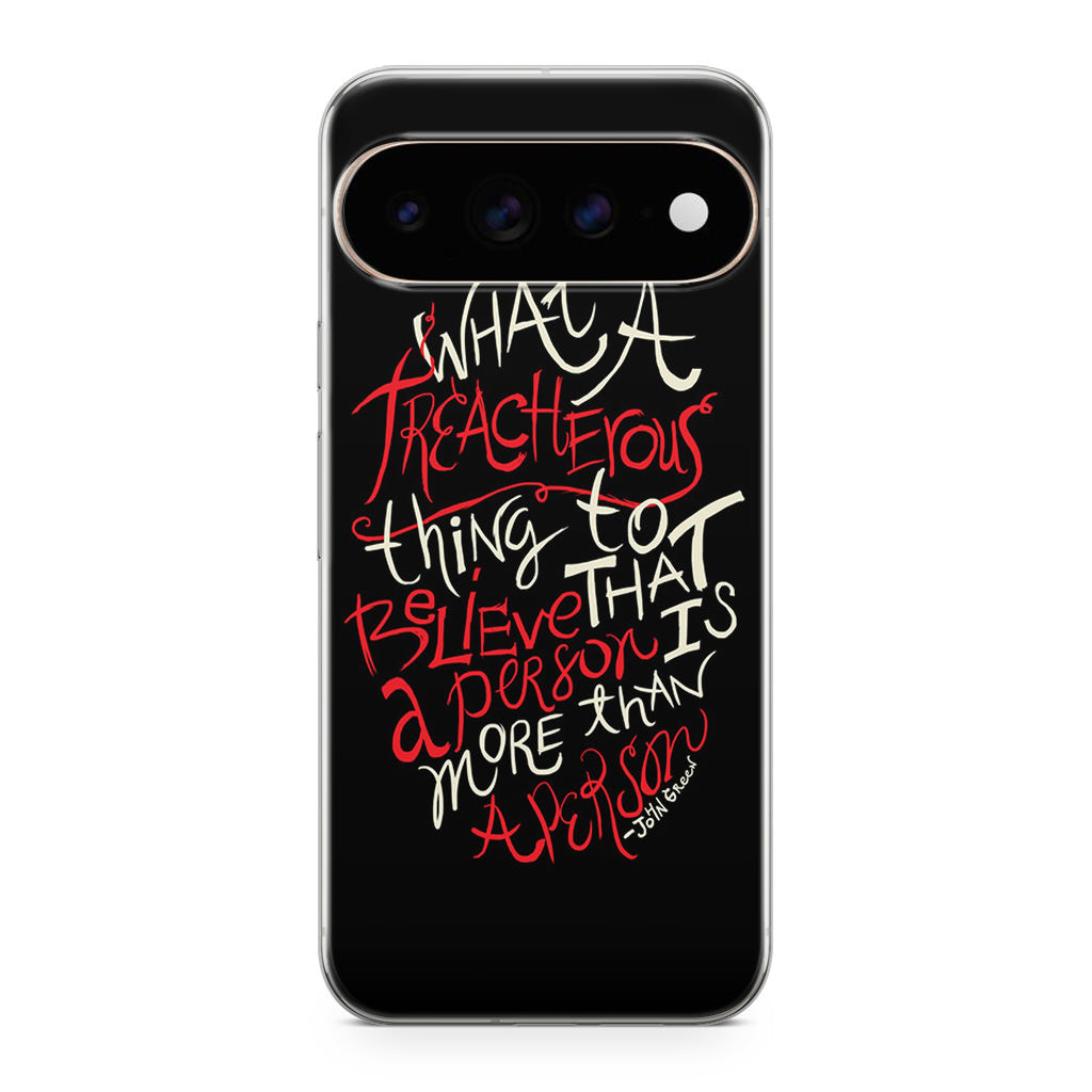 John Green Quotes More Than A Person Google Pixel 11 Pro / Pixel 11 Pro XL Case