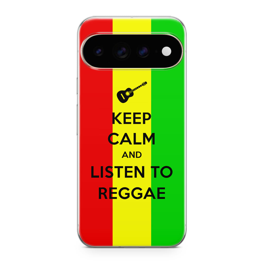Keep Calm and Listen to Reggae Google Pixel 11 Pro / Pixel 11 Pro XL Case