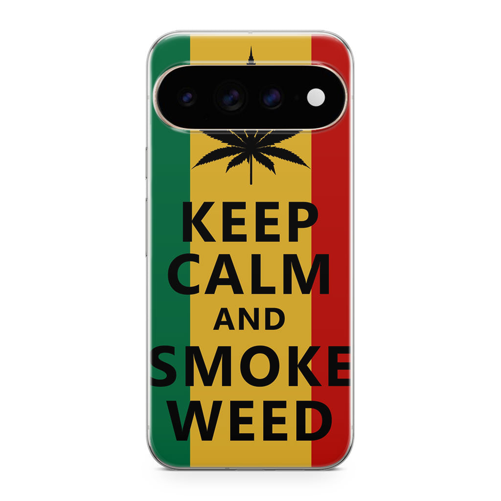 Keep Calm And Smoke Weed Google Pixel 11 Pro / Pixel 11 Pro XL Case