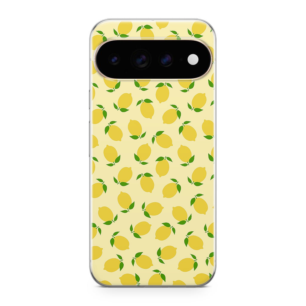 Lemons Fruit Pattern Google Pixel 11 Pro / Pixel 11 Pro XL Case