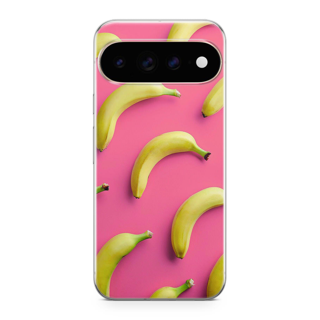Real Bananas Fruit Pattern Google Pixel 11 Pro / Pixel 11 Pro XL Case