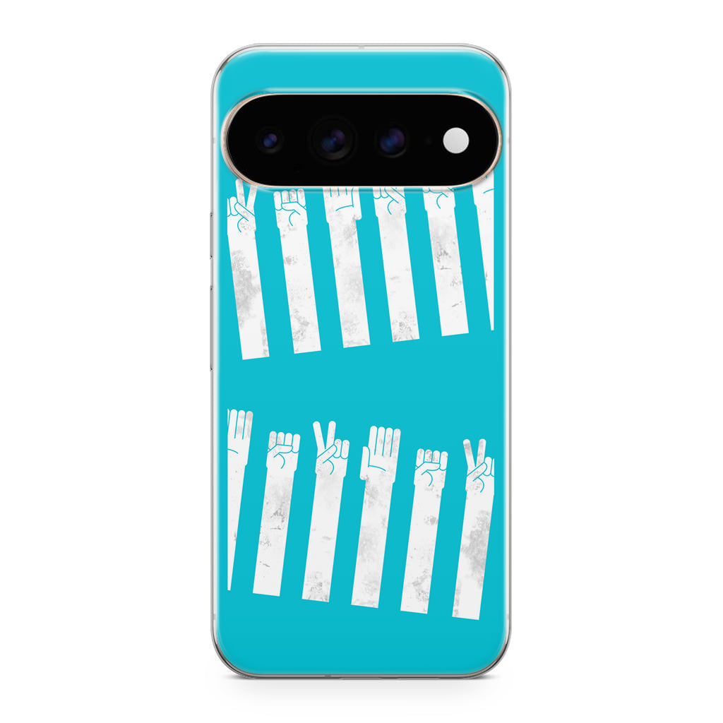 Rock–paper–scissors Zebra Crossing Google Pixel 11 Pro / Pixel 11 Pro XL Case