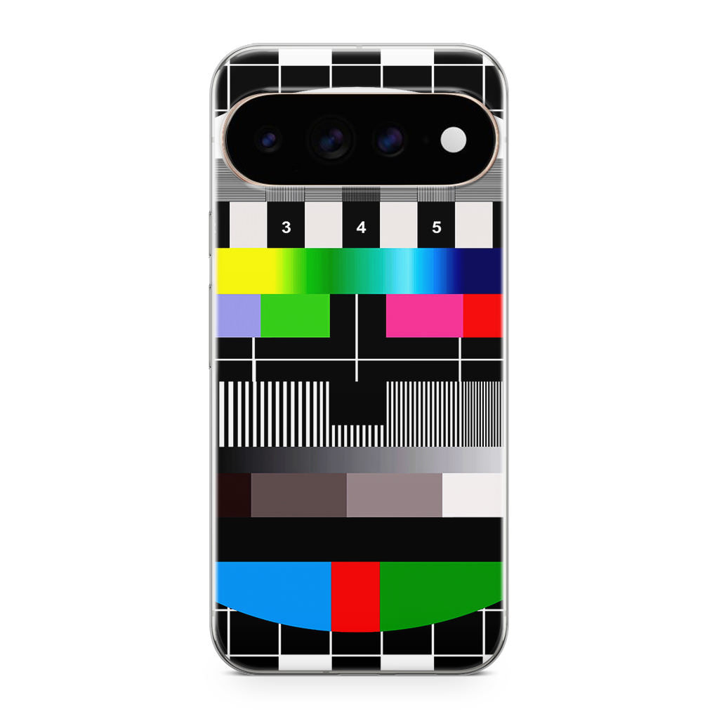 Scheme Pause TV Colorful Mesh Google Pixel 11 Pro / Pixel 11 Pro XL Case