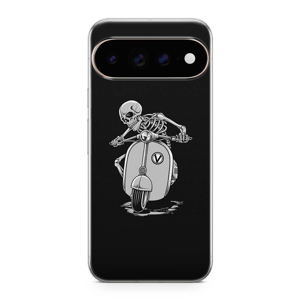 Skeleton Rides Scooter Google Pixel 11 Pro / Pixel 11 Pro XL Case