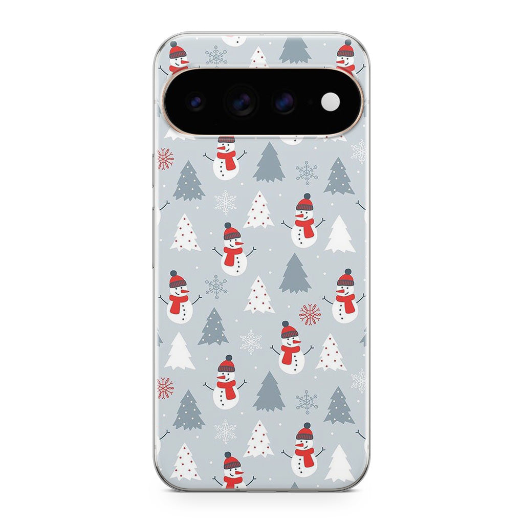 Snowmans Pattern Google Pixel 11 Pro / Pixel 11 Pro XL Case