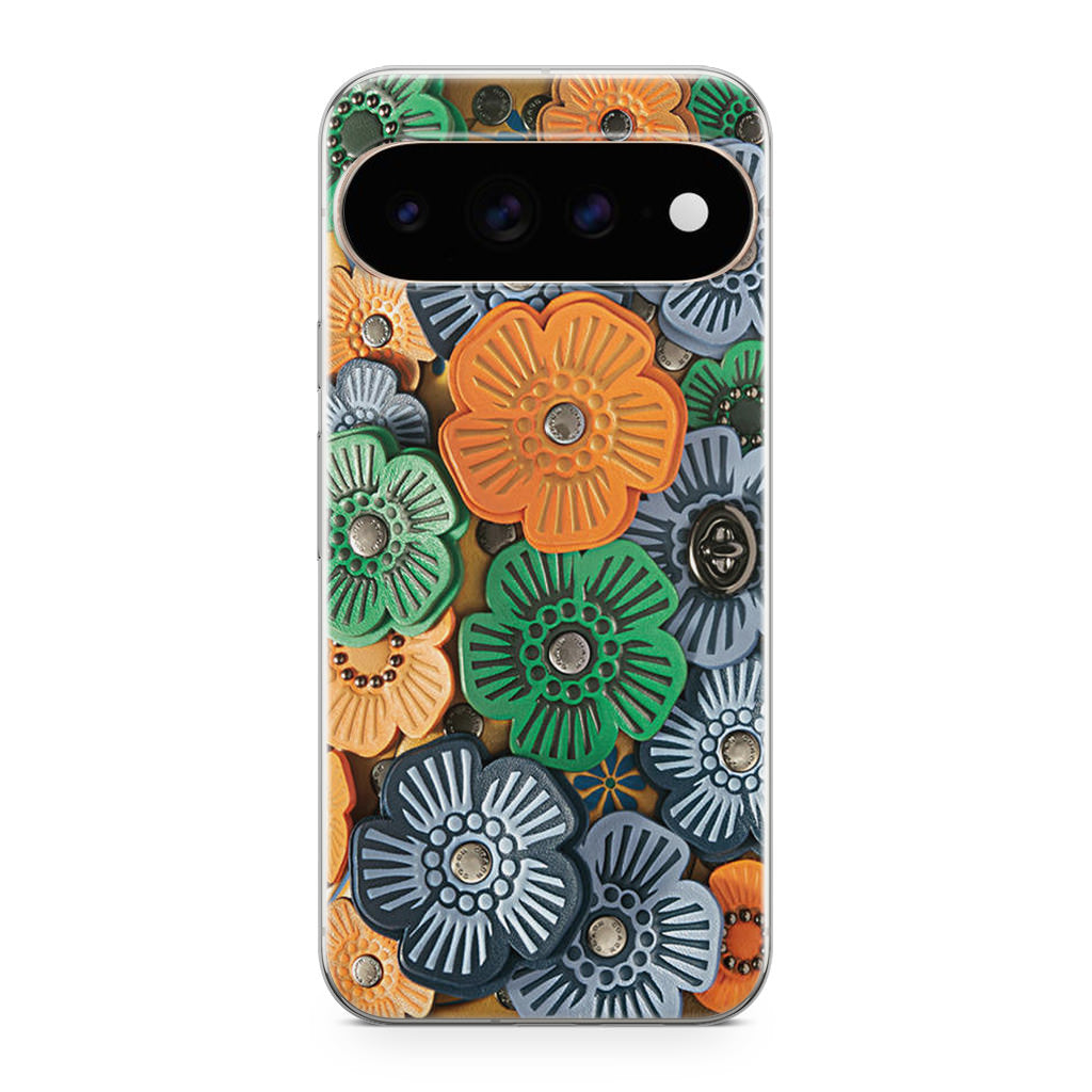 Tea Rose Applique Google Pixel 11 Pro / Pixel 11 Pro XL Case