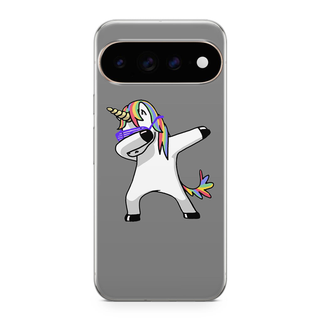 Unicorn Dabbing Grey Google Pixel 11 Pro / Pixel 11 Pro XL Case