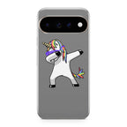 Unicorn Dabbing Grey Google Pixel 11 Pro / Pixel 11 Pro XL Case