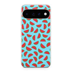 Watermelon Fruit Pattern Blue Google Pixel 11 Pro / Pixel 11 Pro XL Case