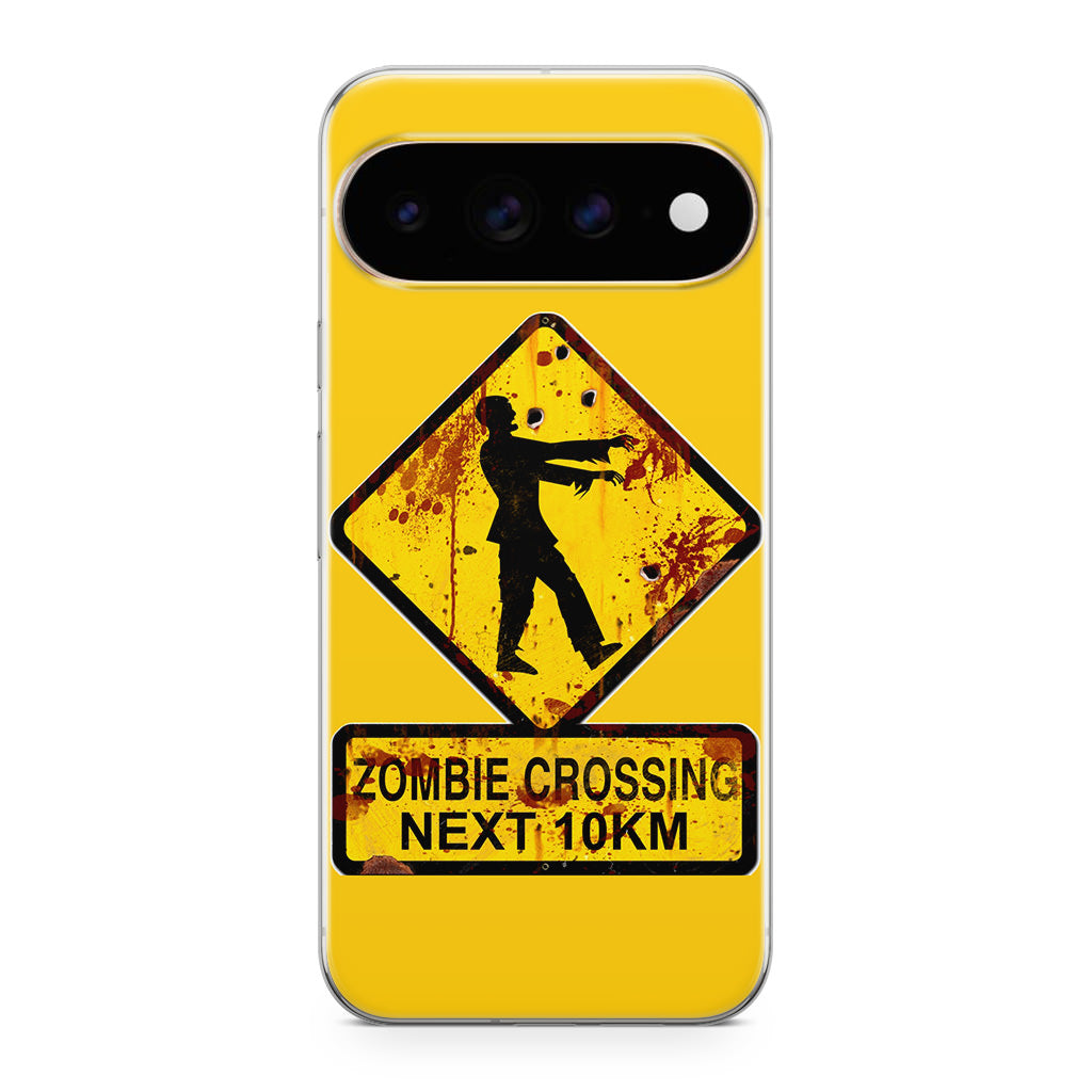 Zombie Crossing Sign Google Pixel 11 Pro / Pixel 11 Pro XL Case
