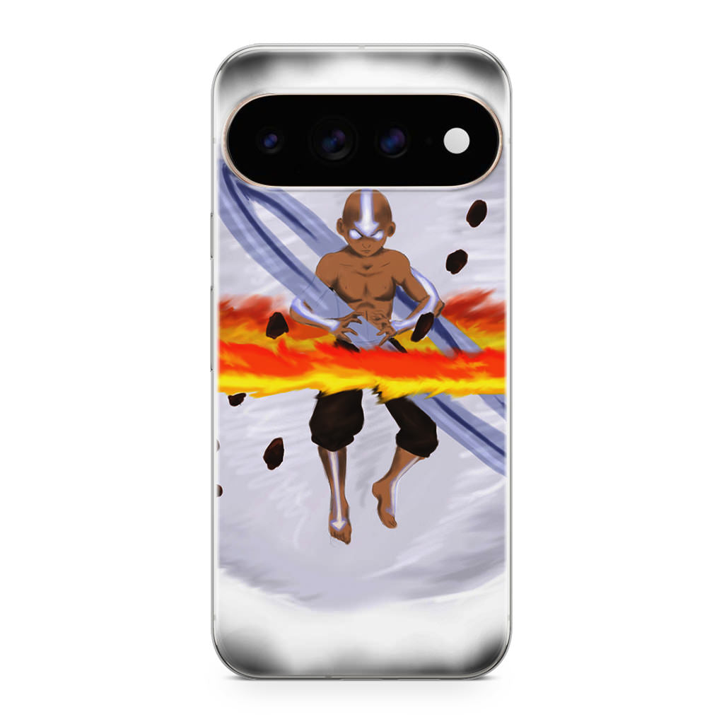Avatar Aang Controls Four Elements Google Pixel 11 Pro / Pixel 11 Pro XL Case