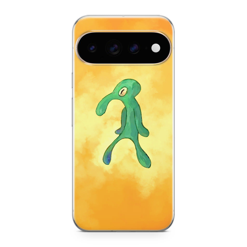 Bold and Brash Squidward Painting Google Pixel 11 Pro / Pixel 11 Pro XL Case