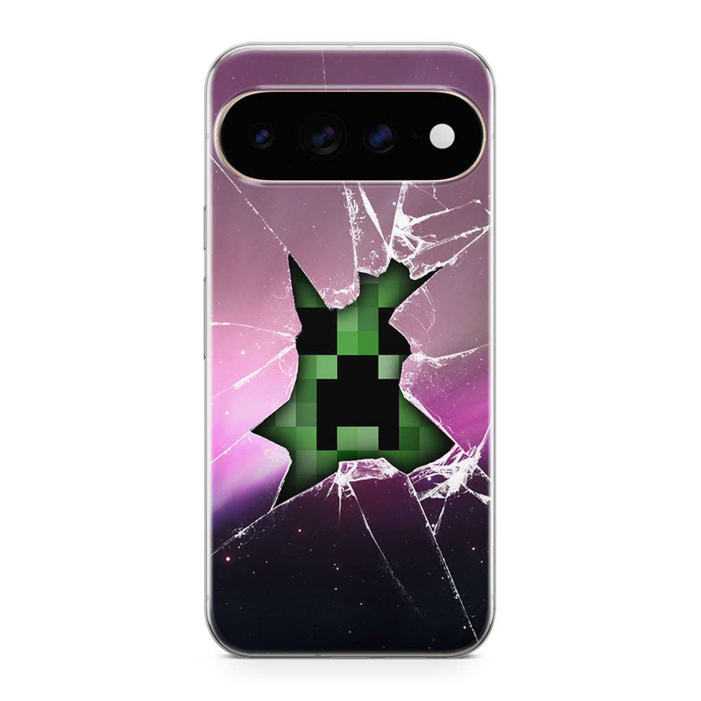 Creeper Glass Broken Violet Google Pixel 11 Pro / Pixel 11 Pro XL Case