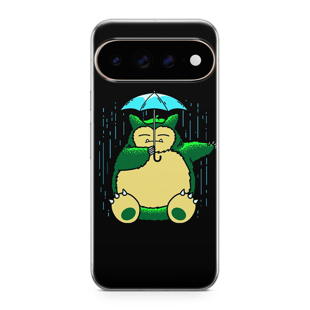 Cute Snorlax Umbrella Google Pixel 11 Pro / Pixel 11 Pro XL Case
