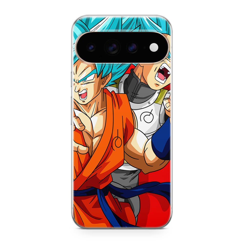 Dragon Ball Super SSGSS Goku And Vegeta Google Pixel 11 Pro / Pixel 11 Pro XL Case
