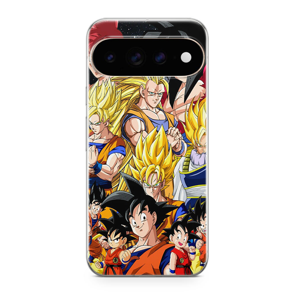 Dragon Ball Z Son Goku Transformation Google Pixel 11 Pro / Pixel 11 Pro XL Case