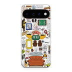 Friends TV Show Central Perk Sticker Google Pixel 11 Pro / Pixel 11 Pro XL Case