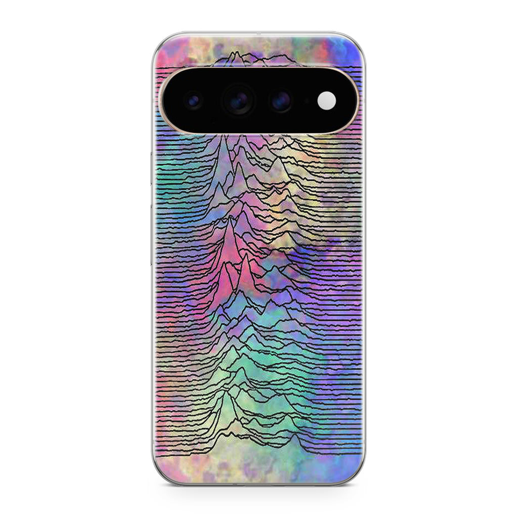 Joy Division Unknown Pleasures Colorful Google Pixel 11 Pro / Pixel 11 Pro XL Case