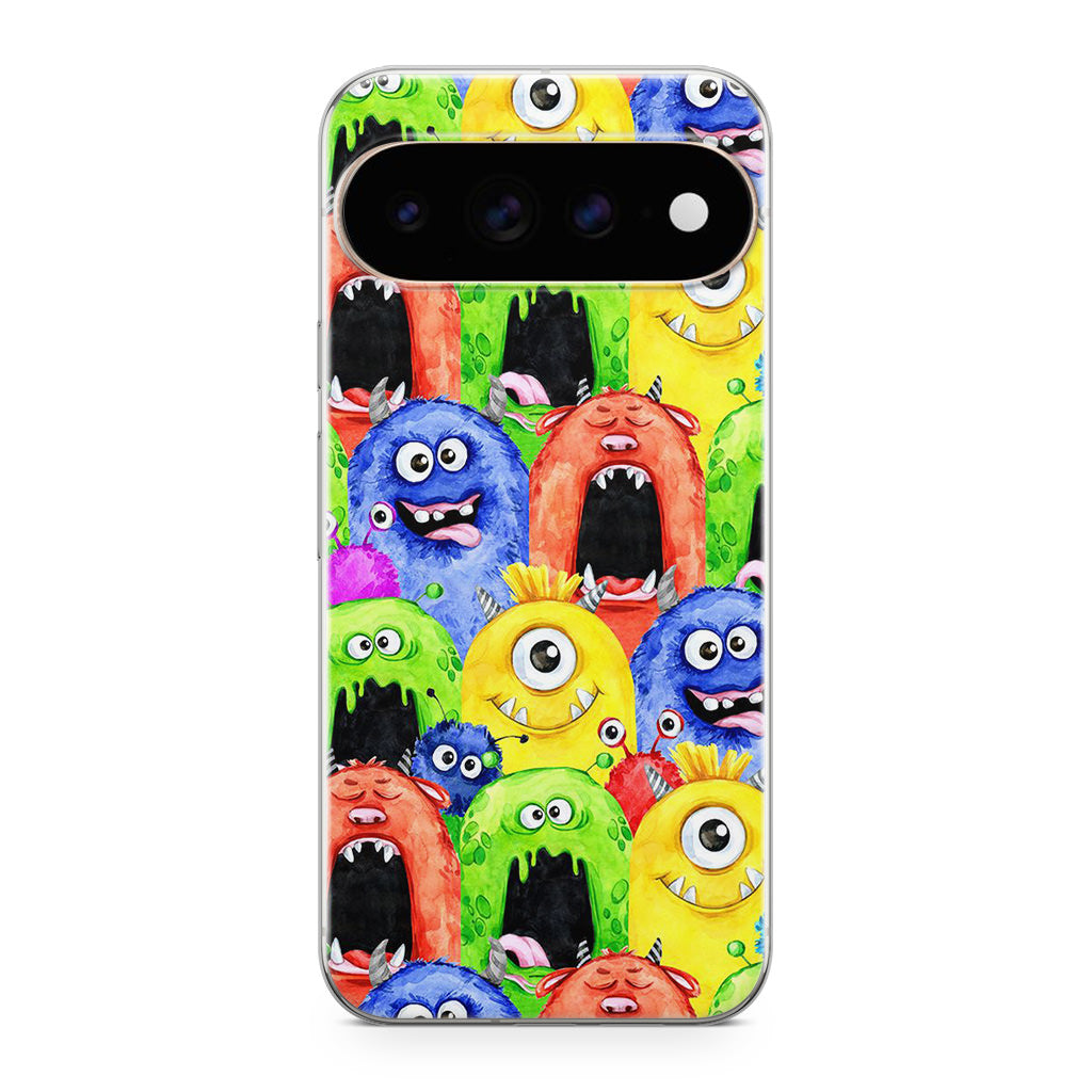 Monster Watercolor Art Google Pixel 11 Pro / Pixel 11 Pro XL Case