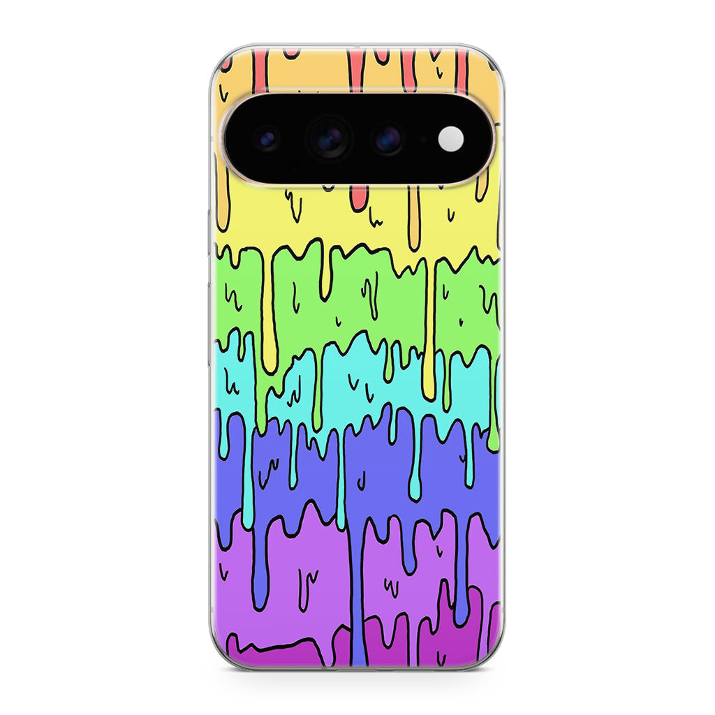 Pastel Kawaii Melting Rainbow Google Pixel 11 Pro / Pixel 11 Pro XL Case