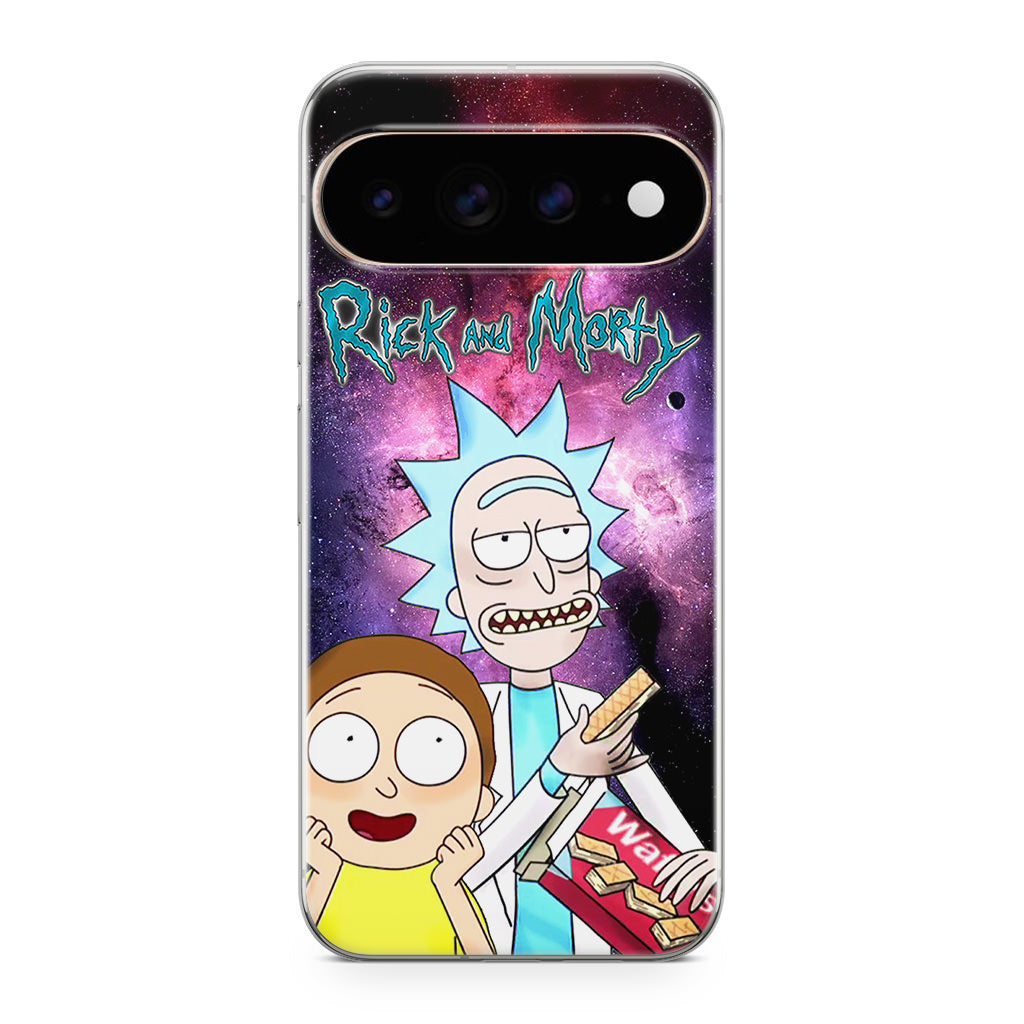 Rick And Morty Nebula Space Google Pixel 11 Pro / Pixel 11 Pro XL Case