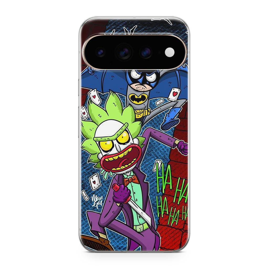 Rick And Morty Bat And Joker Clown Google Pixel 11 Pro / Pixel 11 Pro XL Case