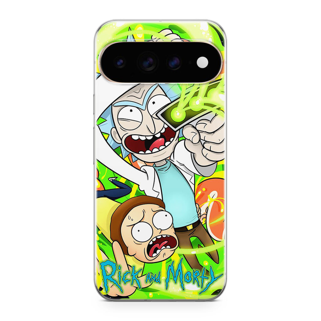 Rick And Morty Shoot Portal Gun Google Pixel 11 Pro / Pixel 11 Pro XL Case