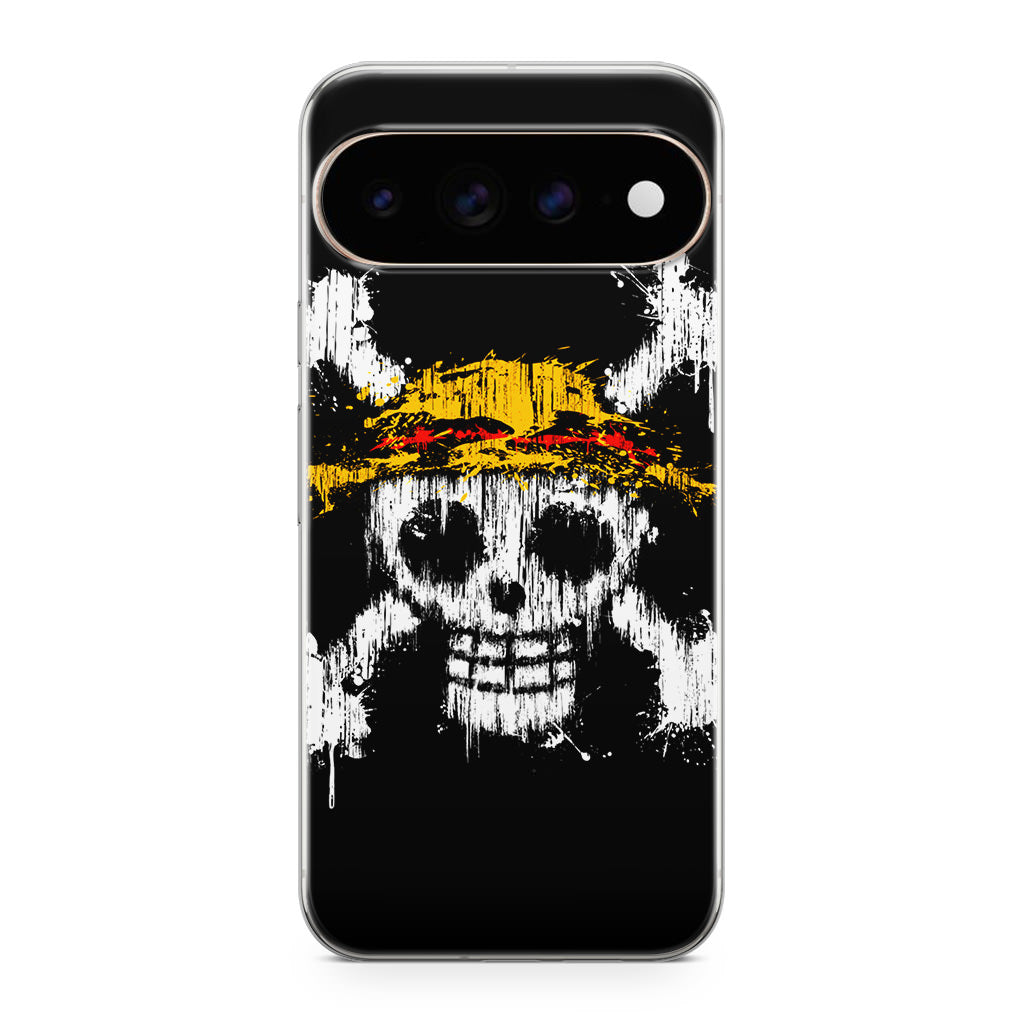 Straw Hat Pirate Logo Paint Google Pixel 11 Pro / Pixel 11 Pro XL Case