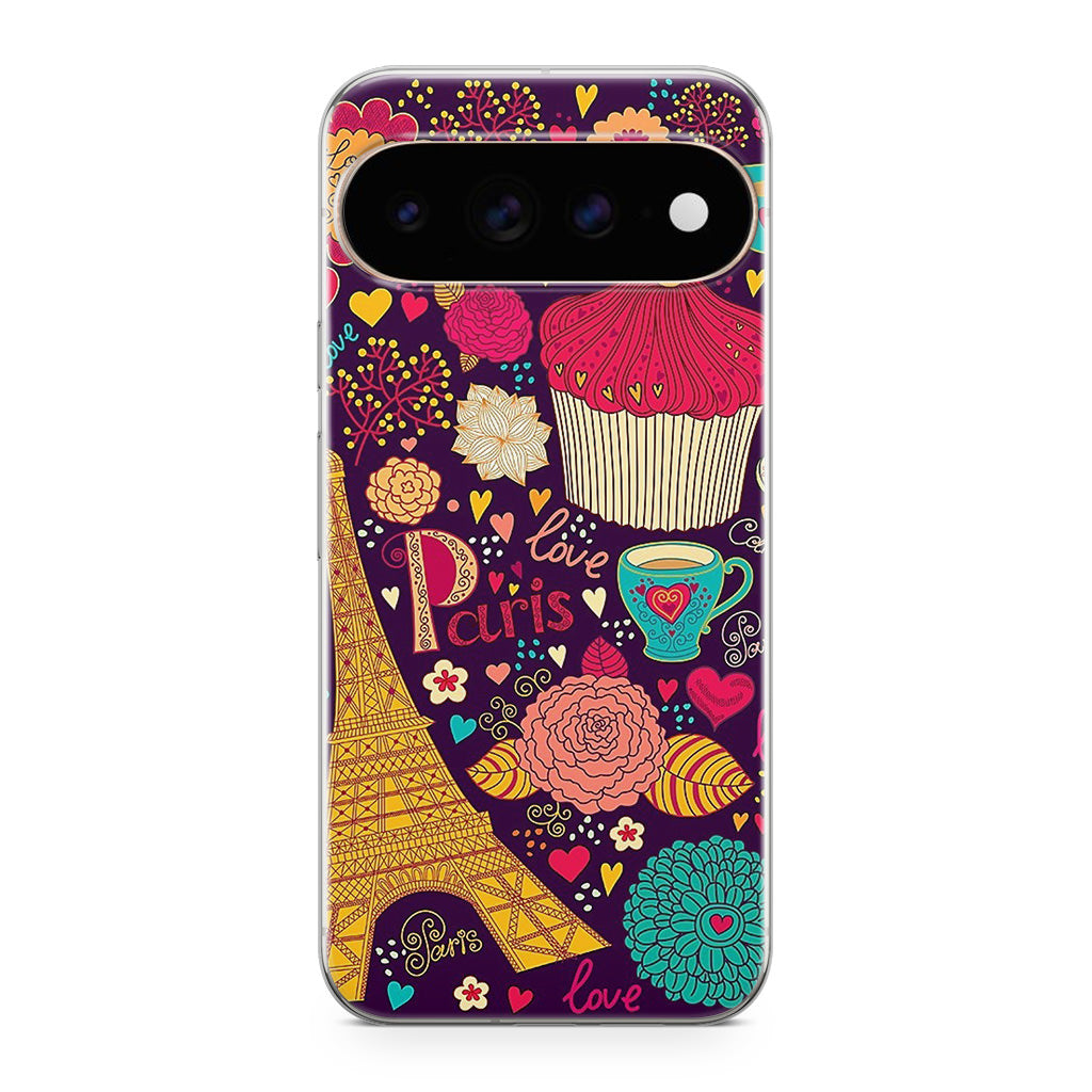 Vintage Love In Paris Google Pixel 11 Pro / Pixel 11 Pro XL Case