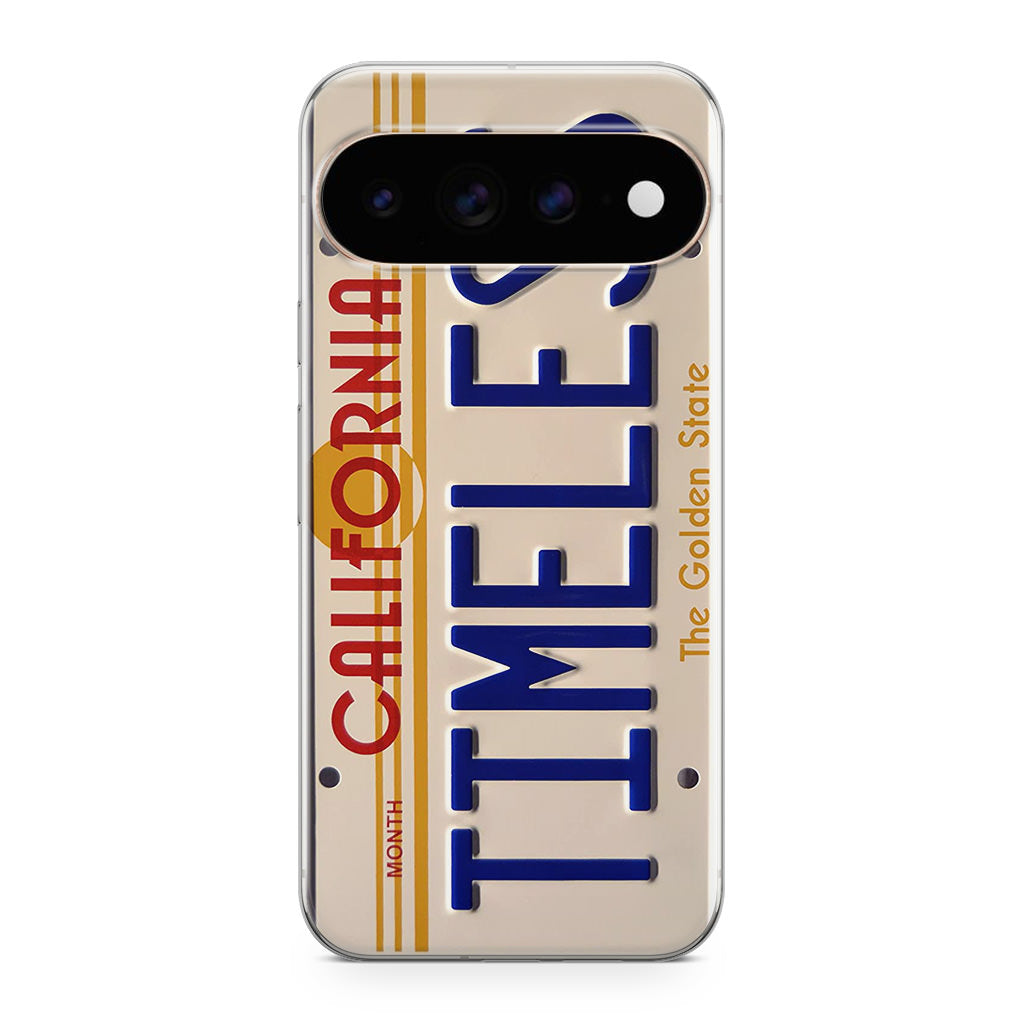 Back to the Future License Plate Timeless Google Pixel 11 Pro / Pixel 11 Pro XL Case