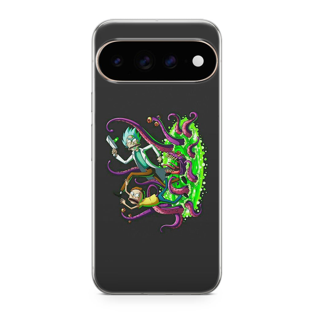 Rick And Morty Pass Through The Portal Google Pixel 11 Pro / Pixel 11 Pro XL Case